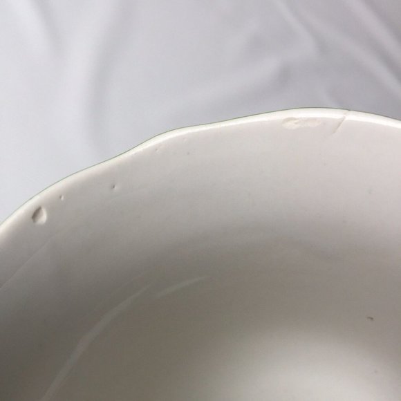 National Silver Company Nagoya Japan Sugar Bowl Red Orange Vintage Floral 3.25" - Picture 10 of 11